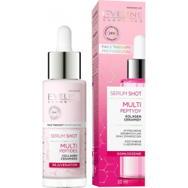 Eveline - Serum Shot - Мультипептидна сироватка для шкіри обличчя, шиї та декольте - 30ml