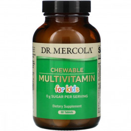 Dr. Mercola Мультивитамины для детей, Chewable Multivitamin for Kids, Dr. Mercola, 60 жевательных таблеток