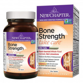 New Chapter Комплекс для для укрепления костей, Bone Strength Take Care, New Chapter, 60 таблеток