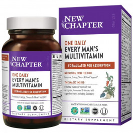 New Chapter Ежедневные Мультивитамины для Мужчин, Every Man, New Chapter, 48 таблеток