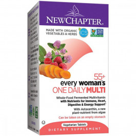 New Chapter Ежедневные Мультивитамины Для Женщин 55+, Every Woman, New Chapter, 48 Таблеток