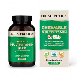 Dr. Mercola Витамины и минералы Dr. Mercola Chewable Multivitamin for Kids, 60 таблеток
