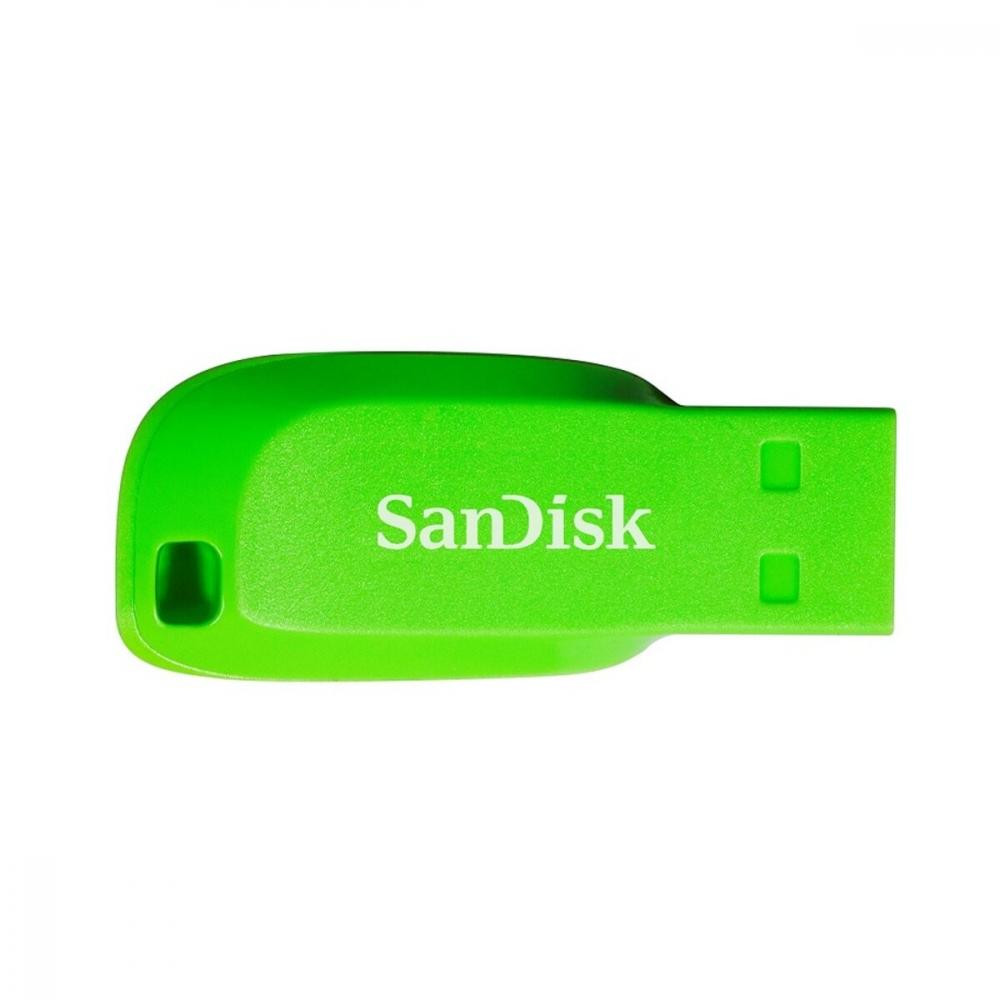 SanDisk 64 GB Cruzer Blade USB 2.0 Green (SDCZ50C-064G-B35GE) - зображення 1