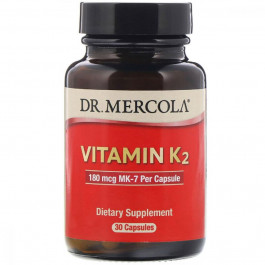 Dr. Mercola Вітамін K2  180 мкг 30 капсул (MCL01194)