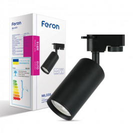 FERON Трековий світлодіодний світильник  ML335 MR16 GU10 чорний