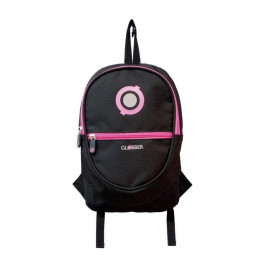Globber Рюкзак для дітей  Junior Black-Neon Pink із кріпленням на самокат (524-132)