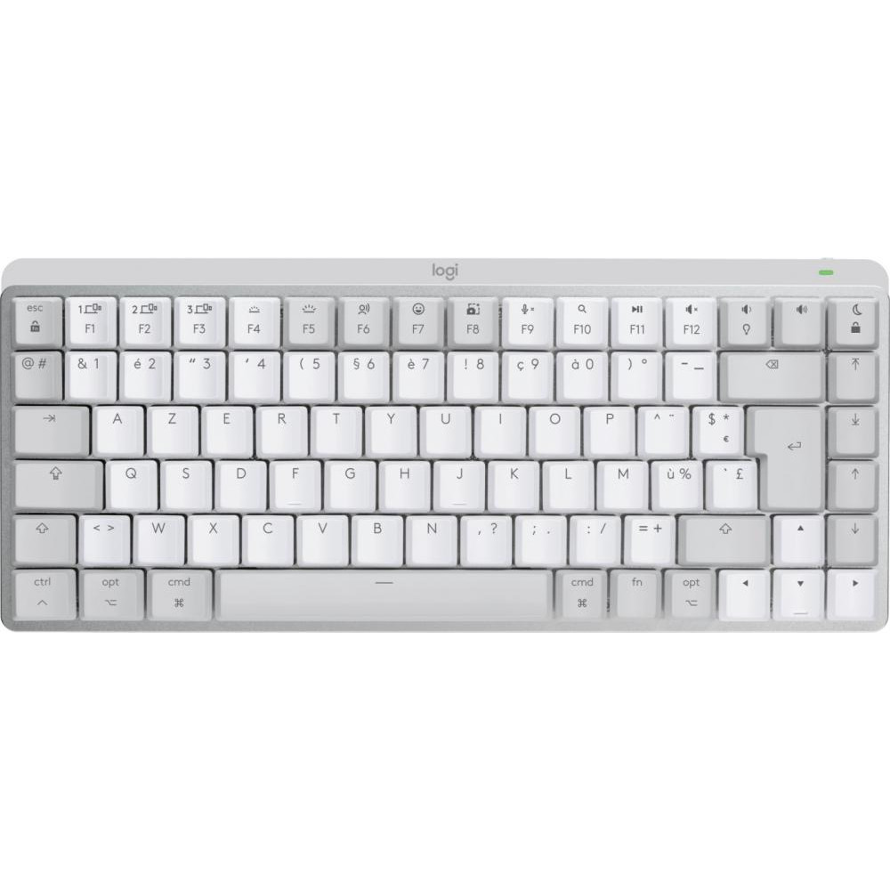 Logitech MX Mechanical Wireless Keyboard mini for Mac Pale Gray (920-010553) - зображення 1
