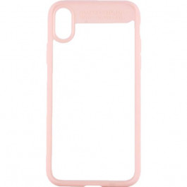 ROCK Clarity Series iPhone X Pink