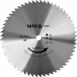 YATO Диск пильный по дереву  500x32x60T
