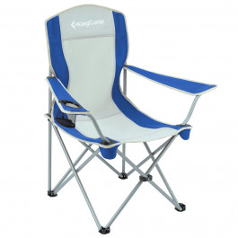 KingCamp Arms Chairin Steel Grey/Blue (KC3818_grey_blue)