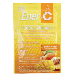 Ener-C Витаминный Напиток для Повышения Иммунитета, Вкус Персика и Манго, Vitamin C, Ener-C, 1 пакетик