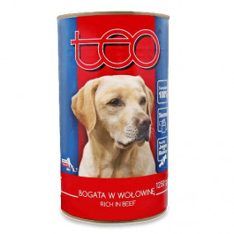 TEO Влажный корм для собак с говядиной 1.25 кг (5906731501180)