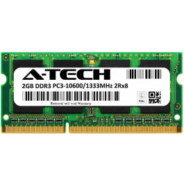 A-Tech 2 GB SO-DIMM DDR3 1333 MHz (AT2G1D3S1333ND8N15V)