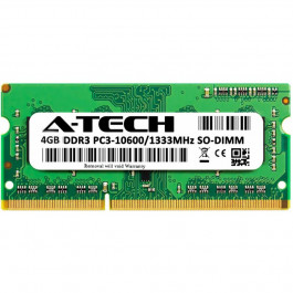 A-Tech 4 GB SO-DIMM DDR3 1333 MHz (AT4G1D3S1333NS8N15V)