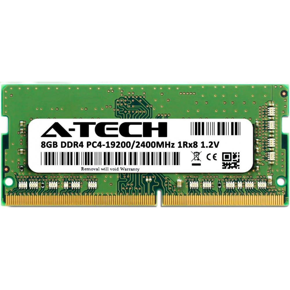 A-Tech 8 GB SO-DIMM DDR4 2400 MHz (AT8G1D4S2400NS8N12V) - зображення 1