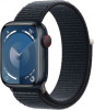Apple Watch Series 9 GPS + Cellular 41mm Midnight Alu. Case w. Midnight Sport Loop (MRHU3) - зображення 1