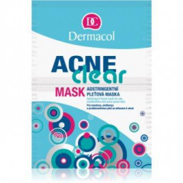 Dermacol Acne Clear маска для шкіри обличчя для проблемної шкіри 2x8 гр