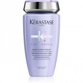 Kerastase Blond Absolu Bain Ultra-Violet шампунь для освітленого та мілірованого блонд волосся 250 мл