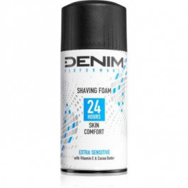 Denim Performance Extra Sensitive піна для гоління для чоловіків 300 мл
