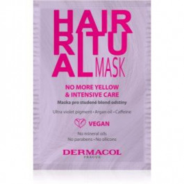 Dermacol Hair Ritual маска для холодних відтінків блонд 15 мл