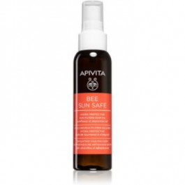 Apivita Bee Sun Safe зволожуюча олійка для волосся пошкодженого сонцем 100 мл
