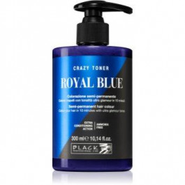 Black Professional Line Crazy Toner кольоровий тонер Royal Blue 300 мл