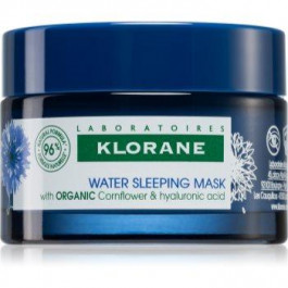 Klorane Cornflower Organic нічна маска з гіалуроновою кислотою 50 мл