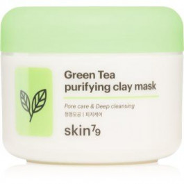 SKIN79 Green Tea глибоко очищуюча маска-пілінг з глиною 100 мл