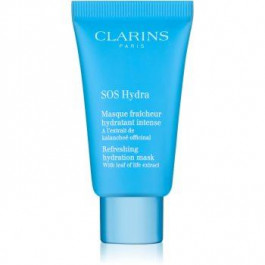 Clarins SOS Hydra Refreshing Hydration Mask освіжаюча зволожуюча маска 75 мл