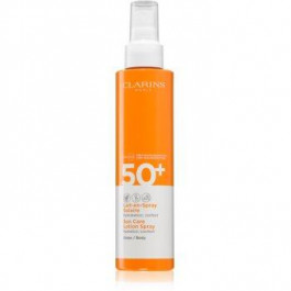 Clarins Sun Care Lotion Spray захисний спрей для засмаги SPF 50+ 150 мл