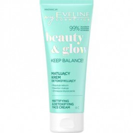 Eveline Beauty & Glow Keep Balance! матуючий крем з детокс-ефектом 75 мл