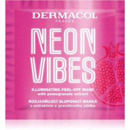 Dermacol Neon Vibes освіжаюча маска для миттєвого роз'яснення 8 мл