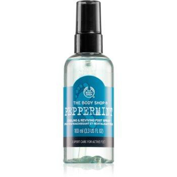 The Body Shop Peppermint cпрей для ніг з охолоджуючим ефектом 100 мл - зображення 1