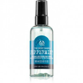 The Body Shop Peppermint cпрей для ніг з охолоджуючим ефектом 100 мл