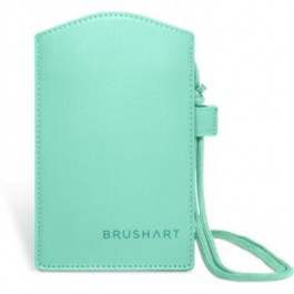 BrushArt Accessories Crossbody phone bag pink сумочка для мобільного телефона Mint green 11x18 см