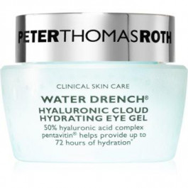 Peter Thomas Roth Water Drench Hyaluronic Cloud Hydrating Eye Gel зволожуючий гель для шкіри навколо очей з гіалуронов