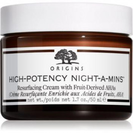 Origins High-Potency Night-A-Mins™ Resurfacing Cream With Fruit-Derived AHAs відновлюючий нічний крем для ві