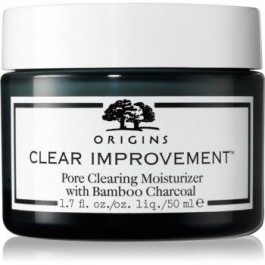 Origins Clear Improvement® Pore Clearing Moisturizer With Bamboo Charcoal зволожуючий крем проти акне 50 мл