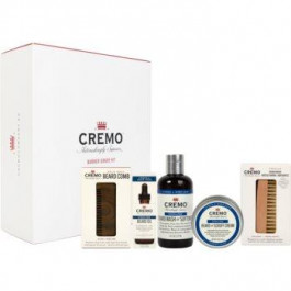 Cremo Barber Grade Kit подарунковий набір (для бороди) для чоловіків