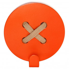 Glozis Вішалка настінна  Button Orange (H-025)