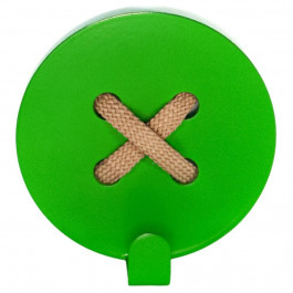 Glozis Вішалка настінна  Button Green (H-026)