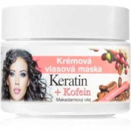 Bione Cosmetics Keratin Kofein крем-маска для волосся  260 мл