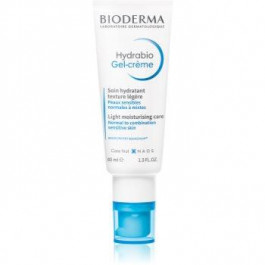 Bioderma Hydrabio Gel-Creme легкий зволожуючий гель-крем для нормальної та змішаної чутливої шкіри 40 мл
