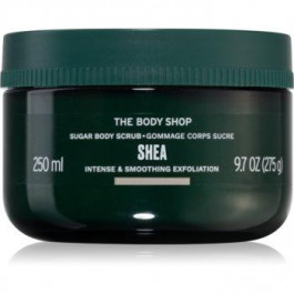 The Body Shop Shea цукровий пілінг для тіла з бамбуковою олійкою 240 мл
