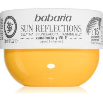 Babaria Tanning Jelly Sun Reflections захисний гель SPF 15 300 мл - зображення 1