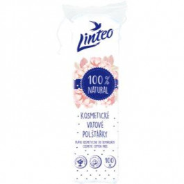 Linteo Natural Cotton Pads ватні диски 100 кс