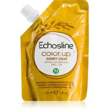 ECHOSLINE Color Up бондінг-маска для фарбування волосся з поживним ефектом відтінок Sunny Light 150 мл - зображення 1