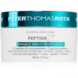 Peter Thomas Roth Peptide 21 Wrinkle Resist Moisturiser зволожуючий крем з омолоджуючим ефектом 50 мл