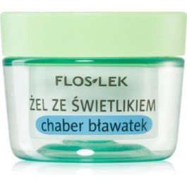 FLOSLEK Eye Care гель для шкіри навколо очей з очанкою лікарською та волошкою 10 гр