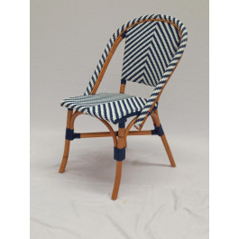 CRUZO Плетений стілець ротанговий Французький шеврон із підлокітниками (sb0006)